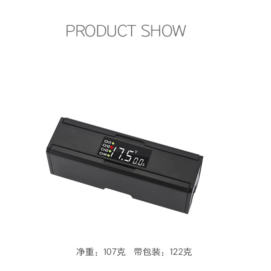 4 In 1 Mavic 2 Battery Charger Hub Smart Multi Battery Intelligent Charging Hub Digit LED Screen for DJI Mavic 2 ProZoom Accessories-11