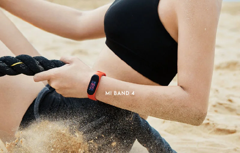 Xiaomi mi-браслет 4 смарт-браслет mi Band 4 фитнес-браслет 0,9" AMOLED цветной сенсорный экран управление музыкой пульсометр BT