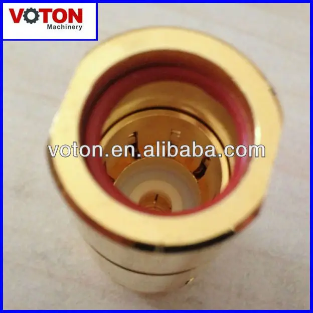 

free shipping Full gold plated N Type Male straight for 1/2 LDF cable connector