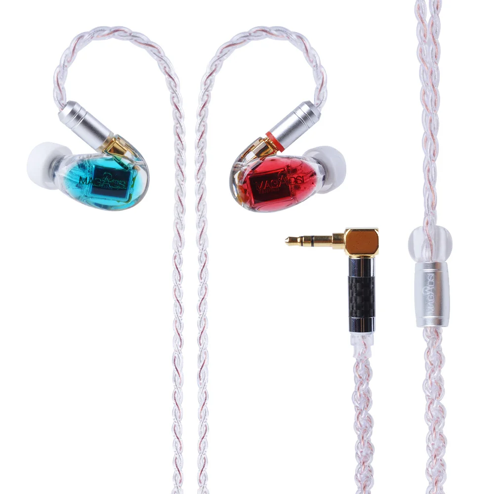 Magaosi K3 BA 3 сбалансированные арматурные драйверы Наушники Hi Fi DJ наушники с разъемом