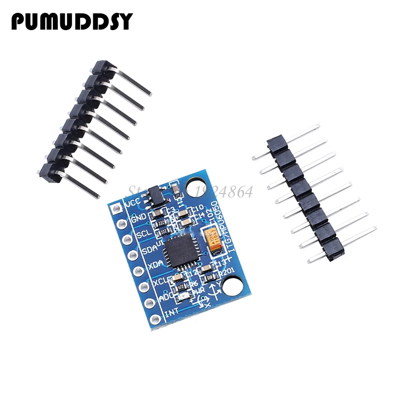

GY-521 MPU-6050 MPU6050 Module 3 Axis gyro sensors+ 3 Axis Accelerometer Module