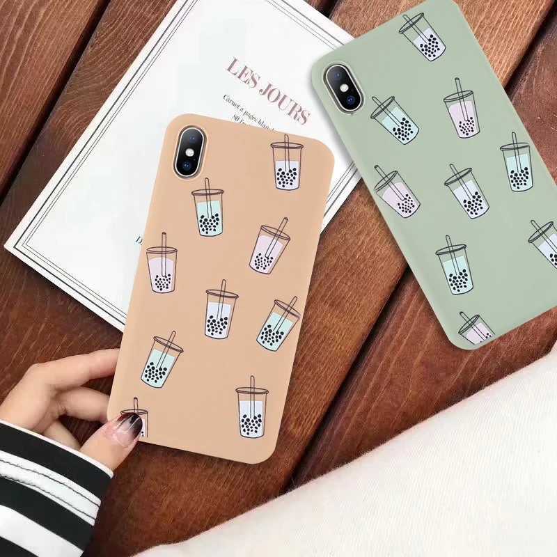 Мягкий силиконовый чехол для iPhone X XS MAX XR 7 6 6s Plus|Бамперы| |