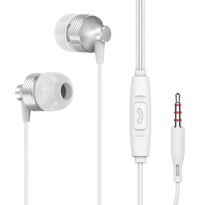 

In-Ear Earphone Jack 3.5mm Wired Headphone with Microphone for Phone Computer MP3 Stereo Earbuds Sport Earphones Gaming Headset