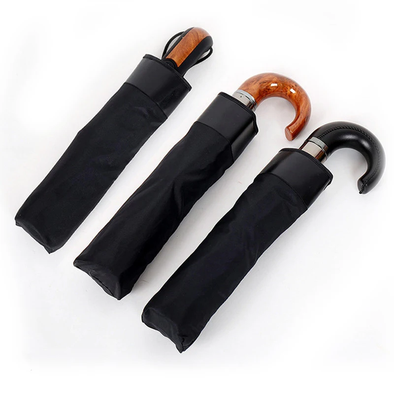 Umbrella For Men Automatic Classic English Style 10Ribs Strong Wind