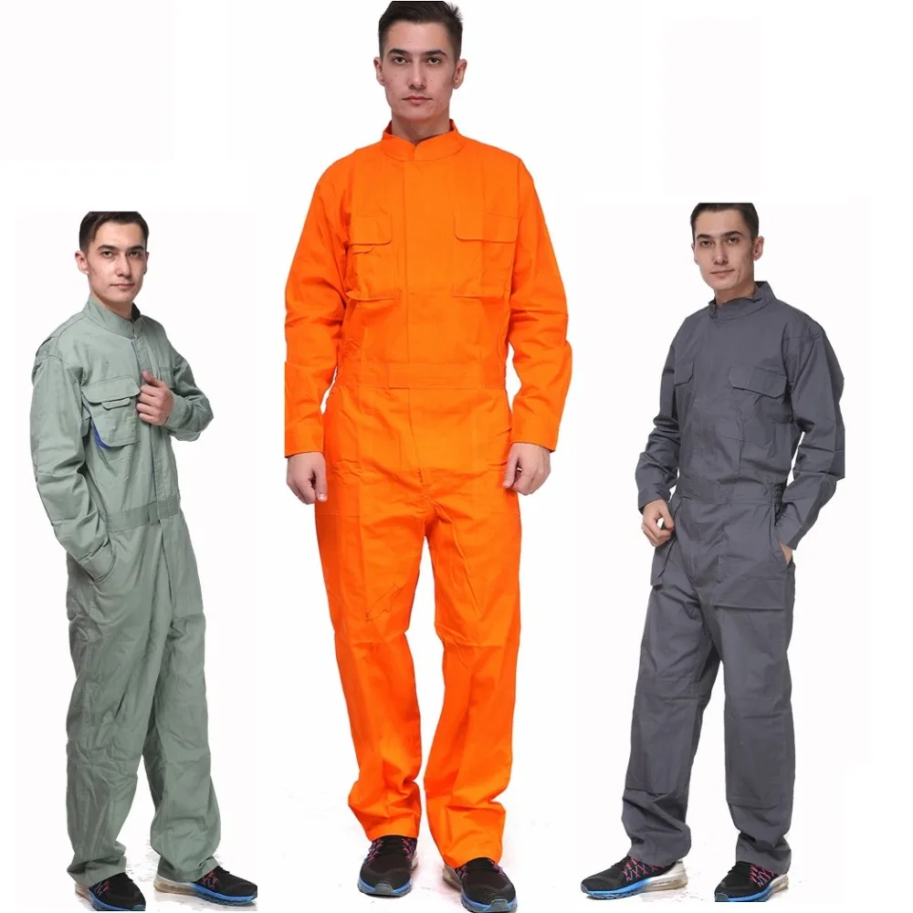 

Work Overalls oil dust proof Working Coveralls Comfortable wear resistant Uniforms Workwear Auto Repair mechanical jumpsuit
