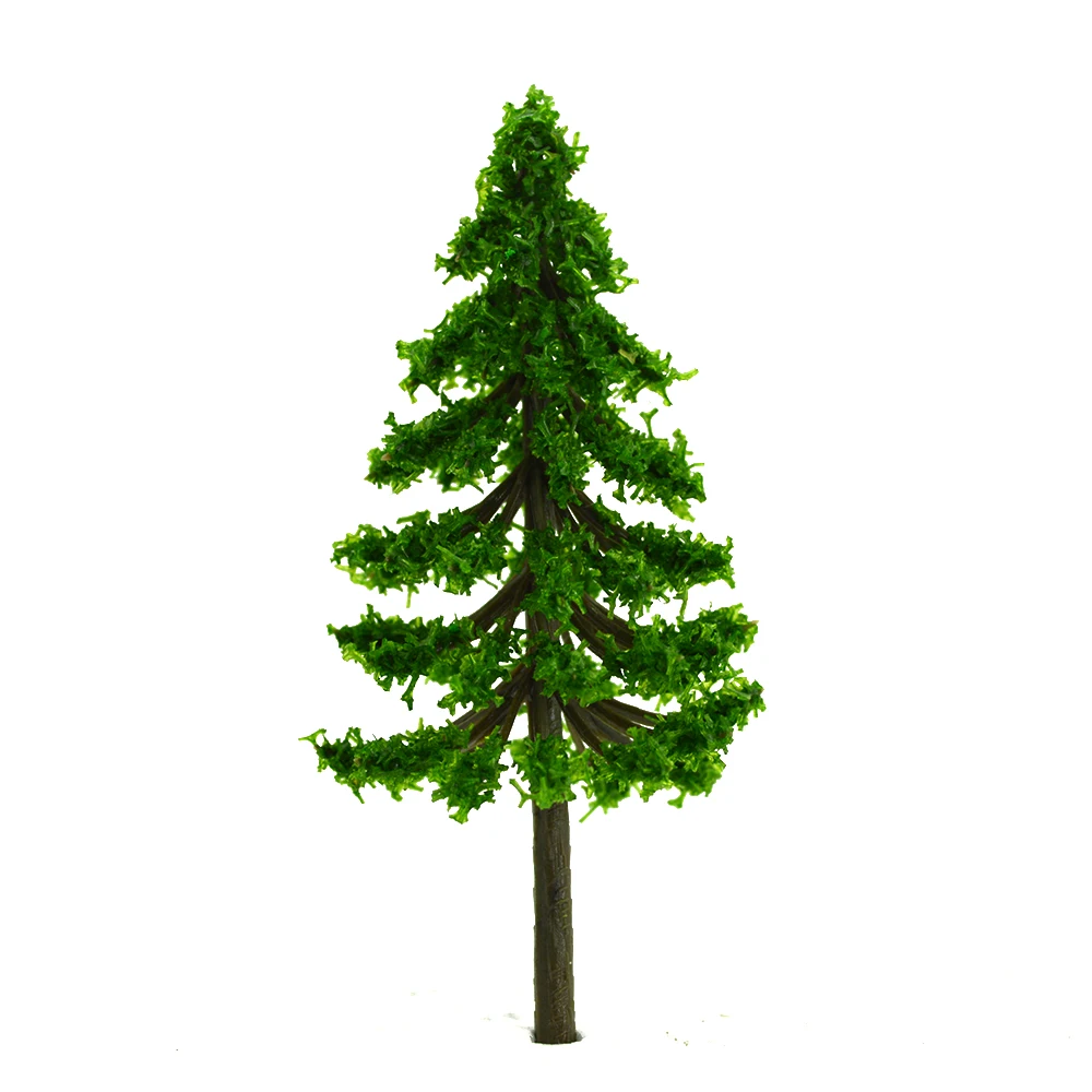 

HO Z N Scale Model Trees Train for Railroad House