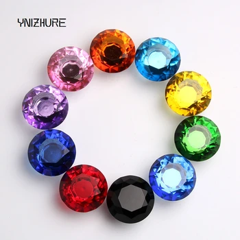 1pcs K9 Crystal Glass 40mm Diamond Furniture Handles Hardware Drawer Wardrobe Kitchen Cabinets Fashion Cupboard Door Pull Knobs