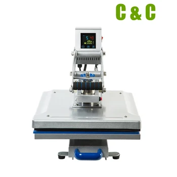

38x38cm 15x15 inch Clamshell LCD Controller Slide Out Working Table Heat Transfer Printing Press Machine Horizontal NO.CH1702