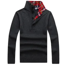Schnelles verschiffen 2016 winter pullover ärmel männlich pullover jumper rollkragen baumwolle solide polo spieler