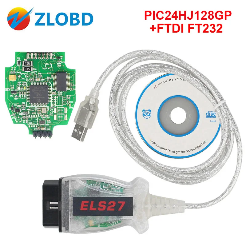 

ELS27 FORScan Scanner For Ford vehicles ELS27 Scanner for Mazda for Mercury OBD2 Diagnostic Cable Support ELM327 J2534