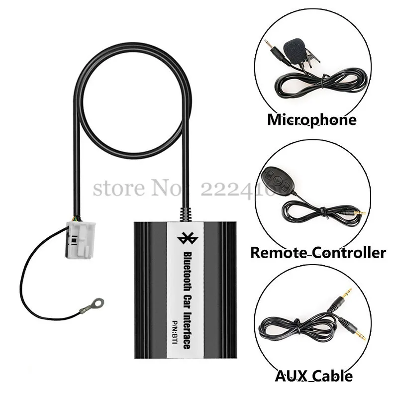 Автомобильный Bluetooth A2DP адаптер для Audi A2 A3 A4 A6 A8 S6 S4 S8 All Road TT 8Pin 12Pin разъем интерфейс