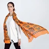 Bufanda de calavera de personaje colorido para mujer, chal de tela a rayas con estampado de fantasma, accesorios de moda para regalo, día de Halloween, YG278 ► Foto 3/6
