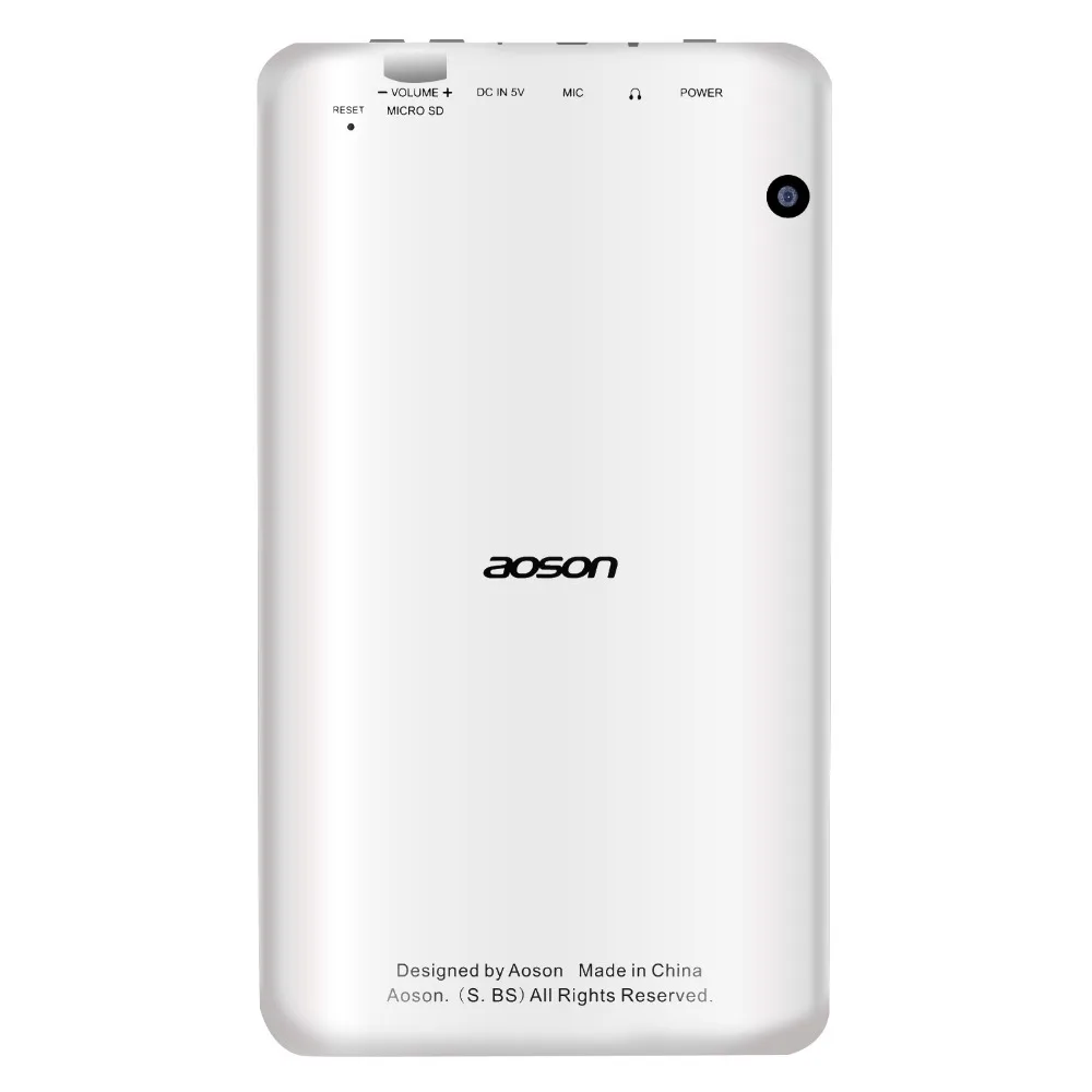Новый 7 дюймов детей Планшеты ПК AOSON A33 4 ядра Android 4.4 WIFI 8 г Встроенная память 1024*600 HD