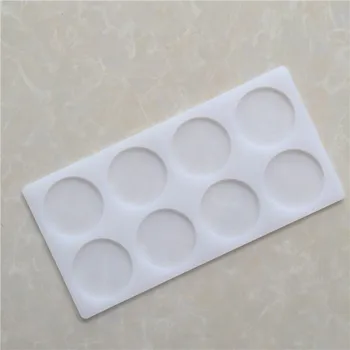 

8 even circular insert mold silicone DIY sugar molded silicone lace mold XG819