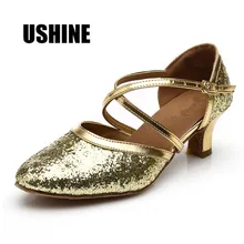 Каблук 5 см Salsa Туфли для латинских танцев женские Zapatos Salsa Mujer Танцы обувь zapatos de BAILE Latino Mujer 228