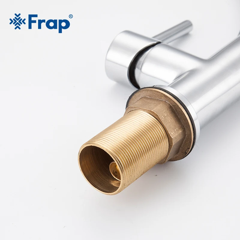 Frap Kitchen Faucet Brass and Stainless Steel Hot and Cold Water 360 Degree Rotation Tap Mixer Chrome Sink Faucets Deck Mounted Frap Kitchen Faucet Brass and Stainless Steel Hot and Cold Water 360 Degree Rotation Tap Mixer Chrome Sink Faucets Deck Mounted