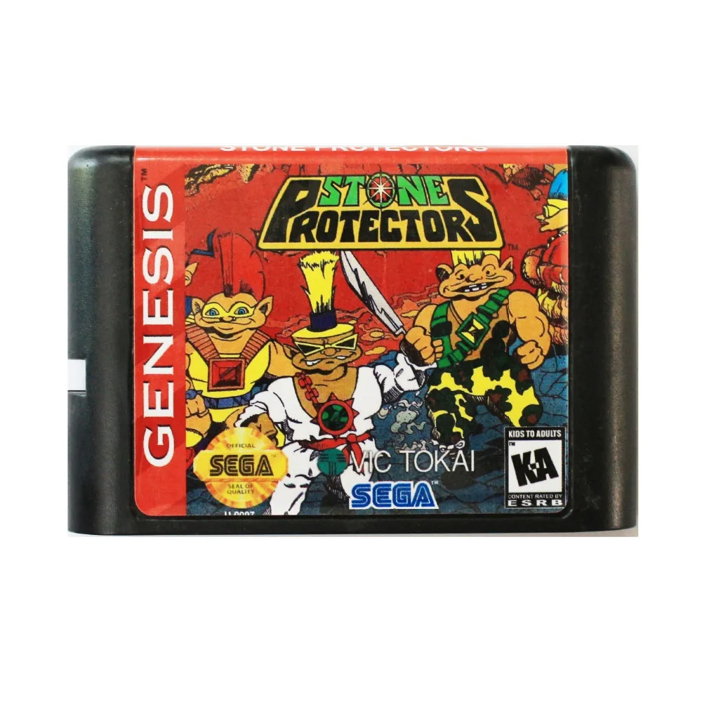 16 бит игровая карта MD Stone Protectors для Sega Mega Drive SEGA Genesis | Электроника