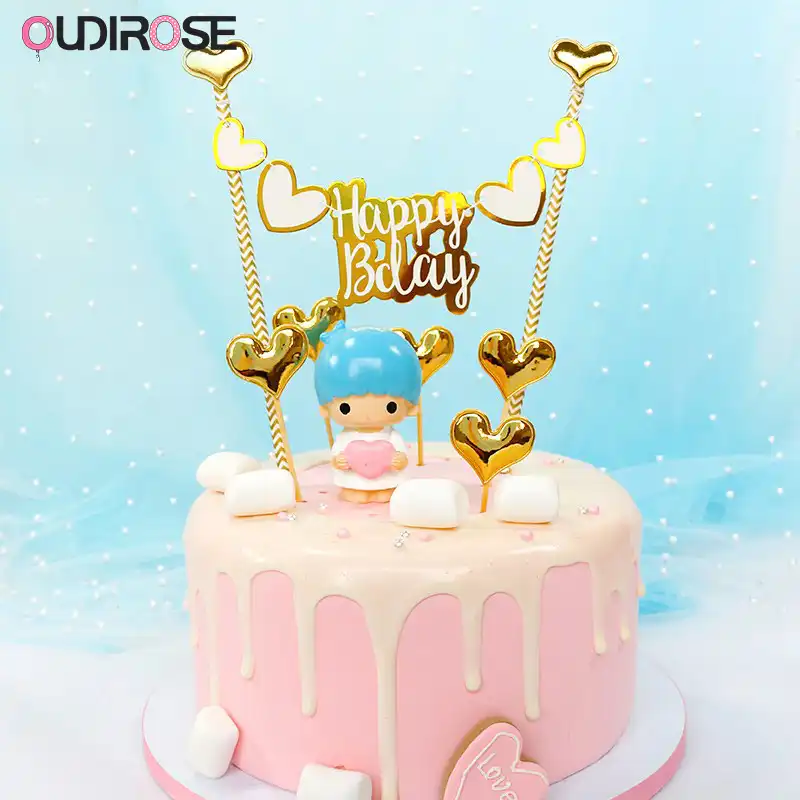 Detail Feedback Questions About Black Gold Theme Happy Birthday Cake