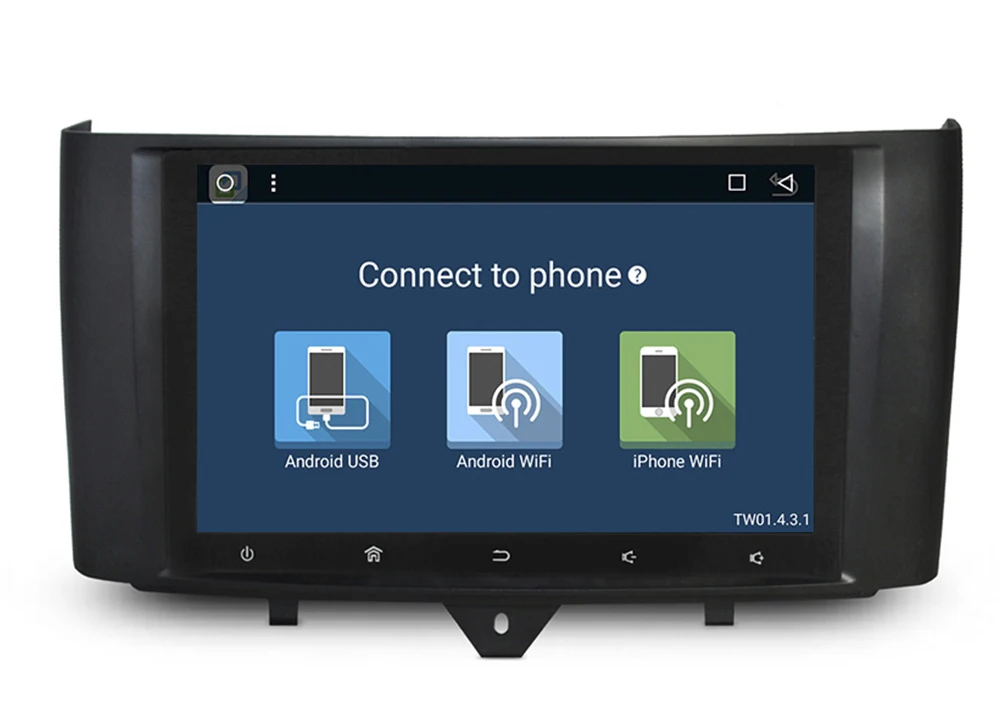 Sale Aoluoya IPS RAM 2GB+32GB Android 7.1 CAR DVD GPS Player For Mercedes Benz Smart 2010 2011 2012 2013 2014 2015 Radio multimedia 3