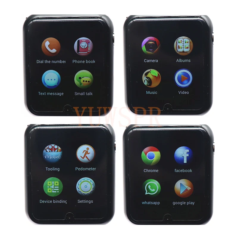  Kids 3G Tracker Smart Watch Waterproof Wifi GPS Location WhatsAPP Facebook Play music Memory card A