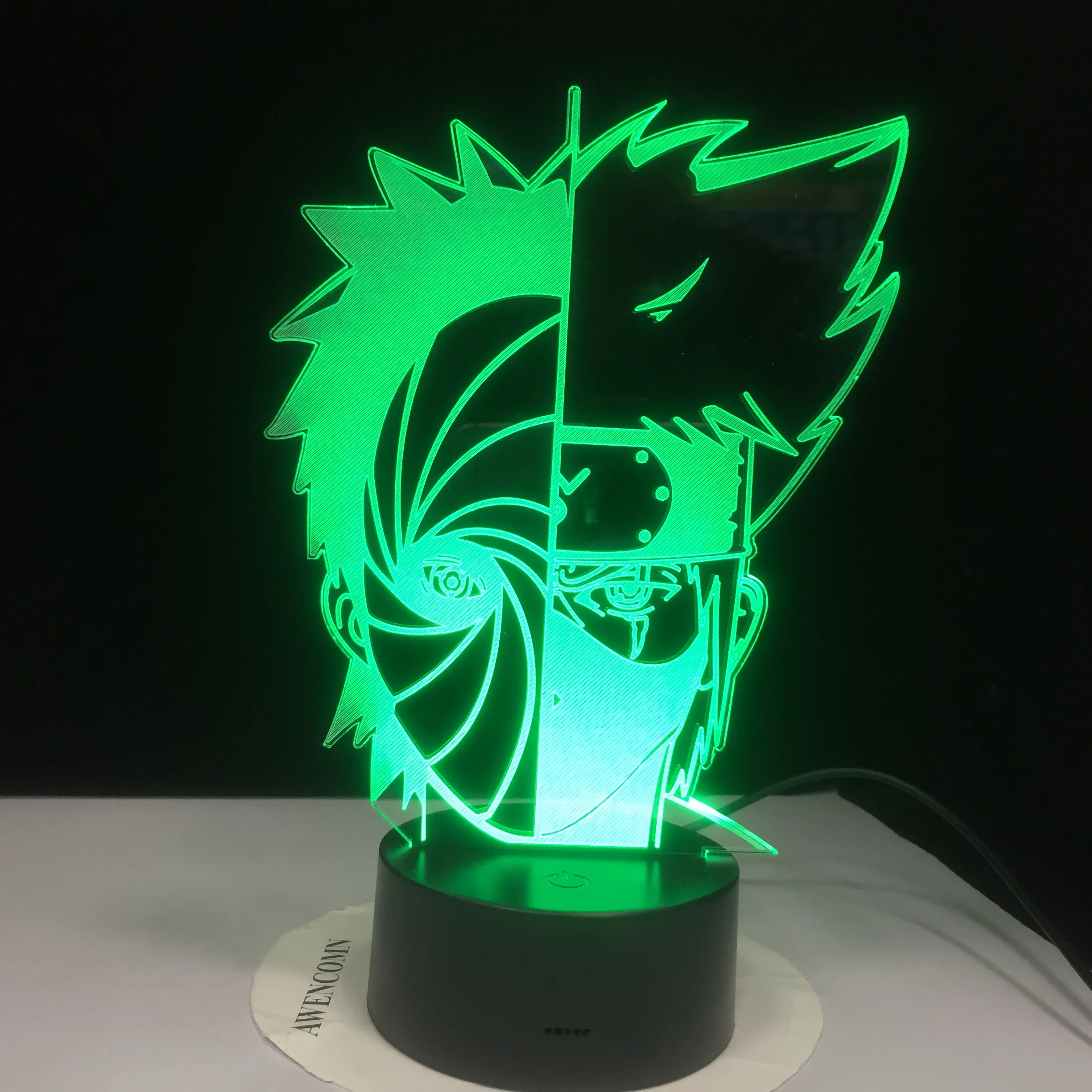 

Naruto 3D Illusion LED Lamp Colorful Touch Night Light GX2892