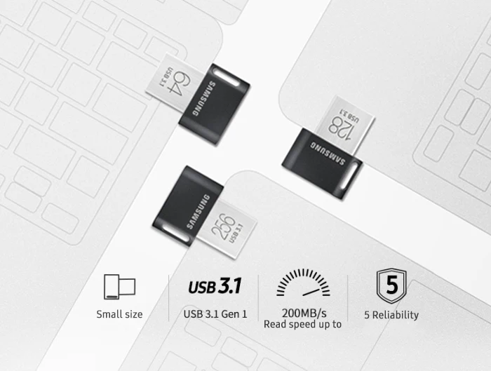 Samsung USB 3,1 флеш-накопитель 32 Гб 64 Гб 200 МБ/с. Memoria Usb 3,0 флеш-накопитель 128 ГБ 256 128 300 МБ/с. мини флеш-накопитель usb ключ