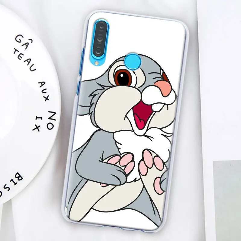 Bambi Thumper чехол для телефона coque для huawei P30 Pro P10 P20 P30 Lite P8 P9 Lite P Smart Plus чехол