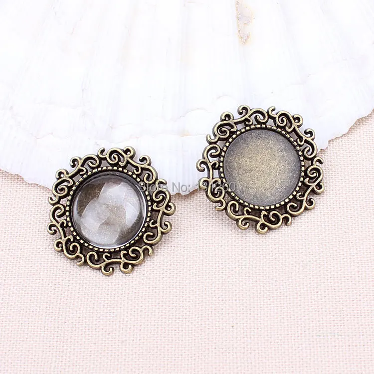 Aliexpress.com : Buy 10pcs/lot(14mm for inner size) metal Pendant Trays