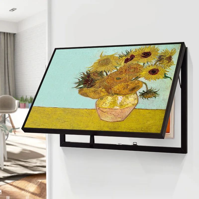 

Famous Painting World Love Van Gogh Monet Star Shelter Distribution Box Meter Box Decorative Electric Switch Box Decoration