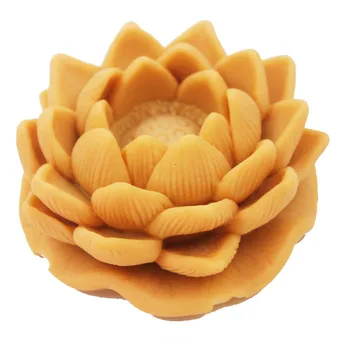 

Silicone Soap Mold shape Lotus Flower Mould Craft Art Silicone 3D Soap Mold Craft Molds DIY Handmade Candle Molds S592
