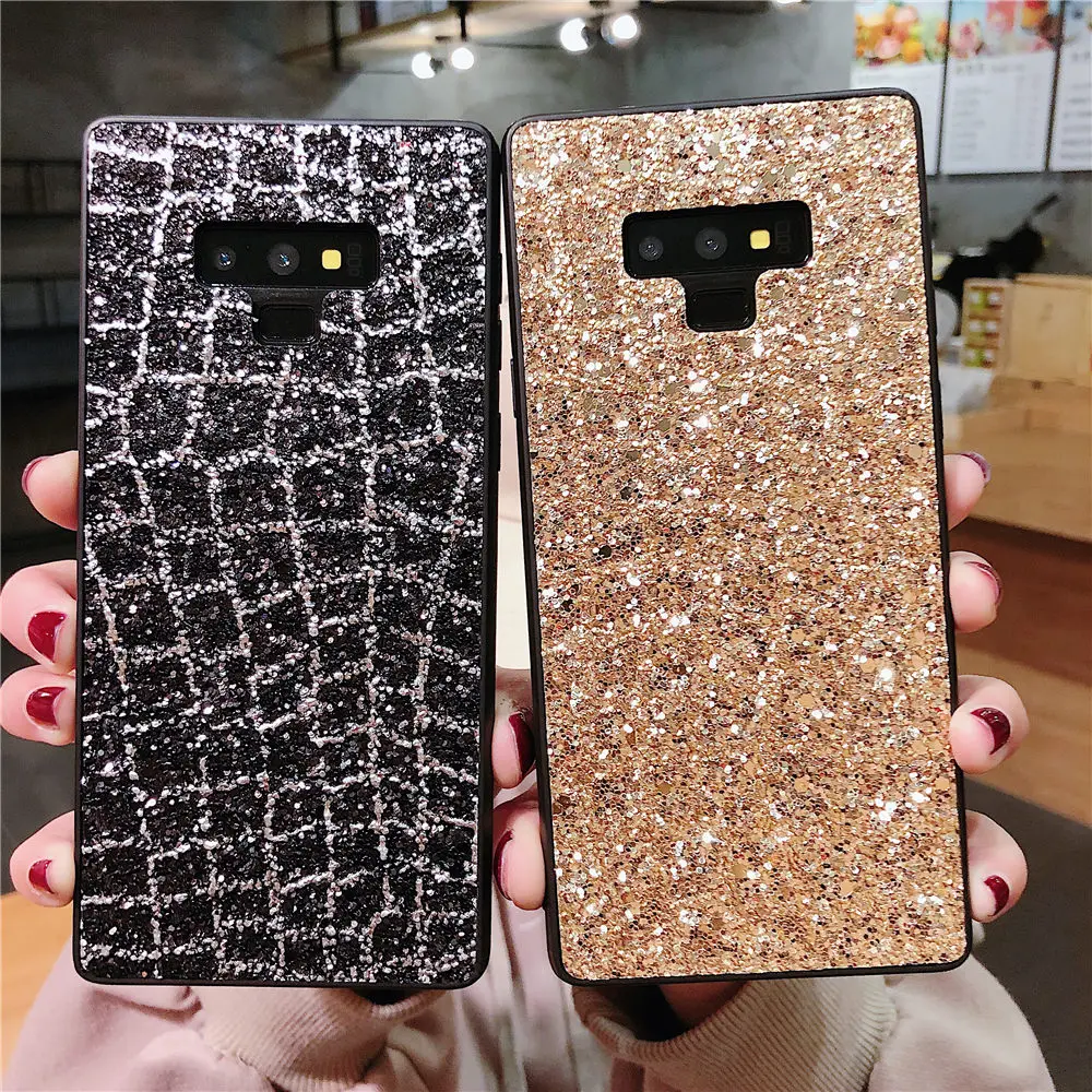 Luxury Bling Glitter Soft Silicon Case For Samsung Galaxy J4 J6 Plus A6 A8 A7 2018 A750 A9 Cover Note 9 8 S9 S8 Plus Phone Cases (11)