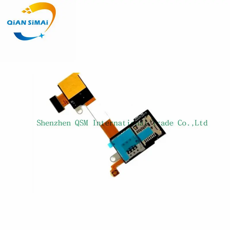 

Original Sim Card Slot + TF Card Slot PCB Flex Cable For Sony Xperia M2 Sim Card Reader Flex Cable Ribbon S50H D2303 D2305 phone