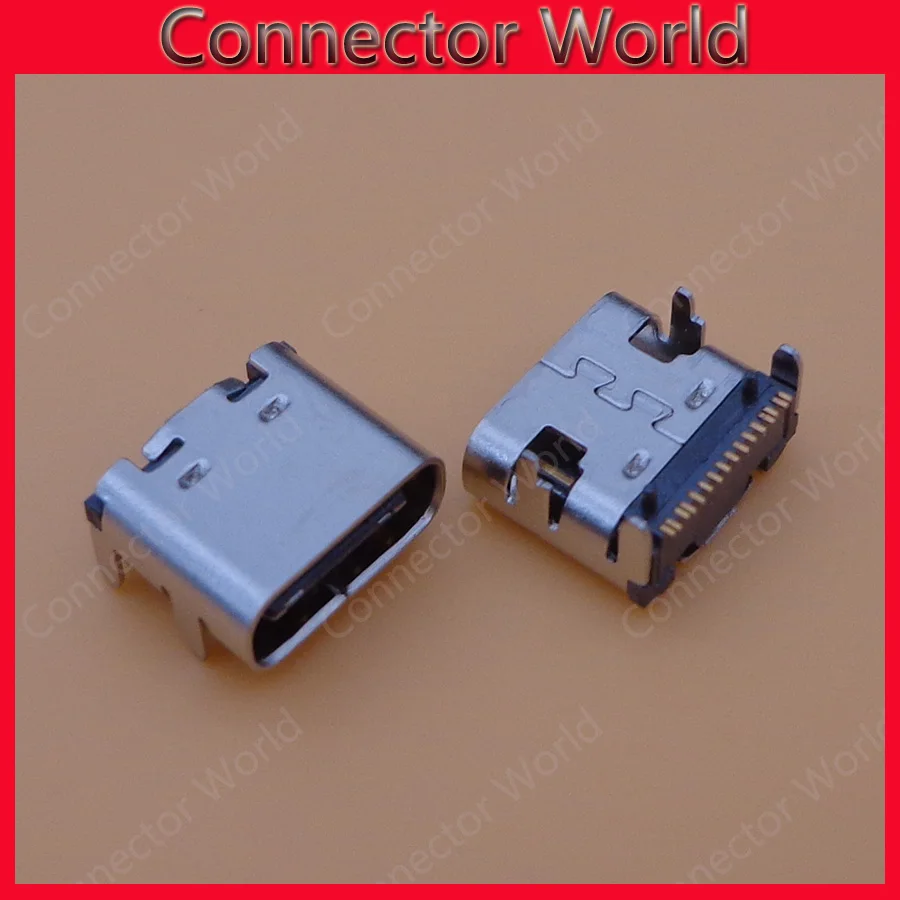 50pcs USB 3.1 Type C 12pin 16pin female connector For Mobile Phone MP3 MP4 MP5 Charging port