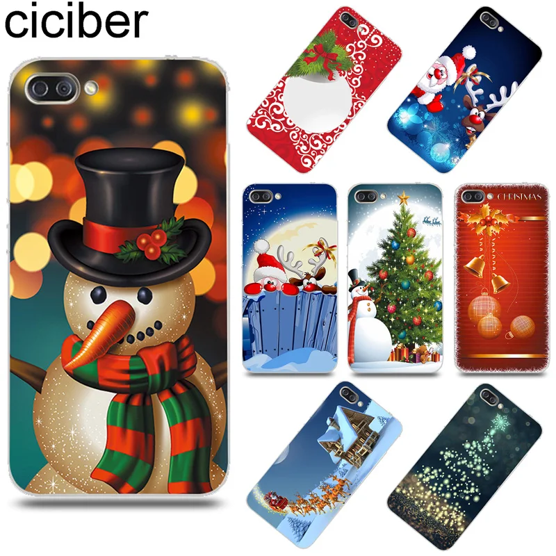 

ciciber Snowman Christmas Cover for ASUS Zenfone 4 Max Plus Pro ZC554KL ZC520KL Soft Silicone Phone Case for ZenFone Go ZB500KL