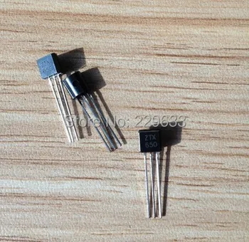 

Free shipping 50pcs/lot ZTX650 TO92