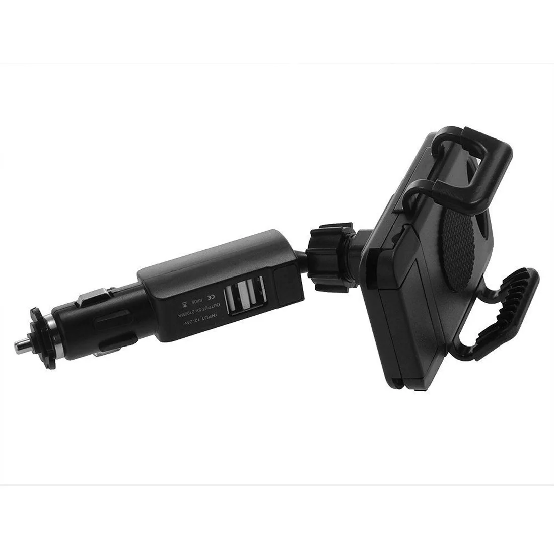 Dewtreetali high quality Dual USB Cigarette Lighter Socket Charger With