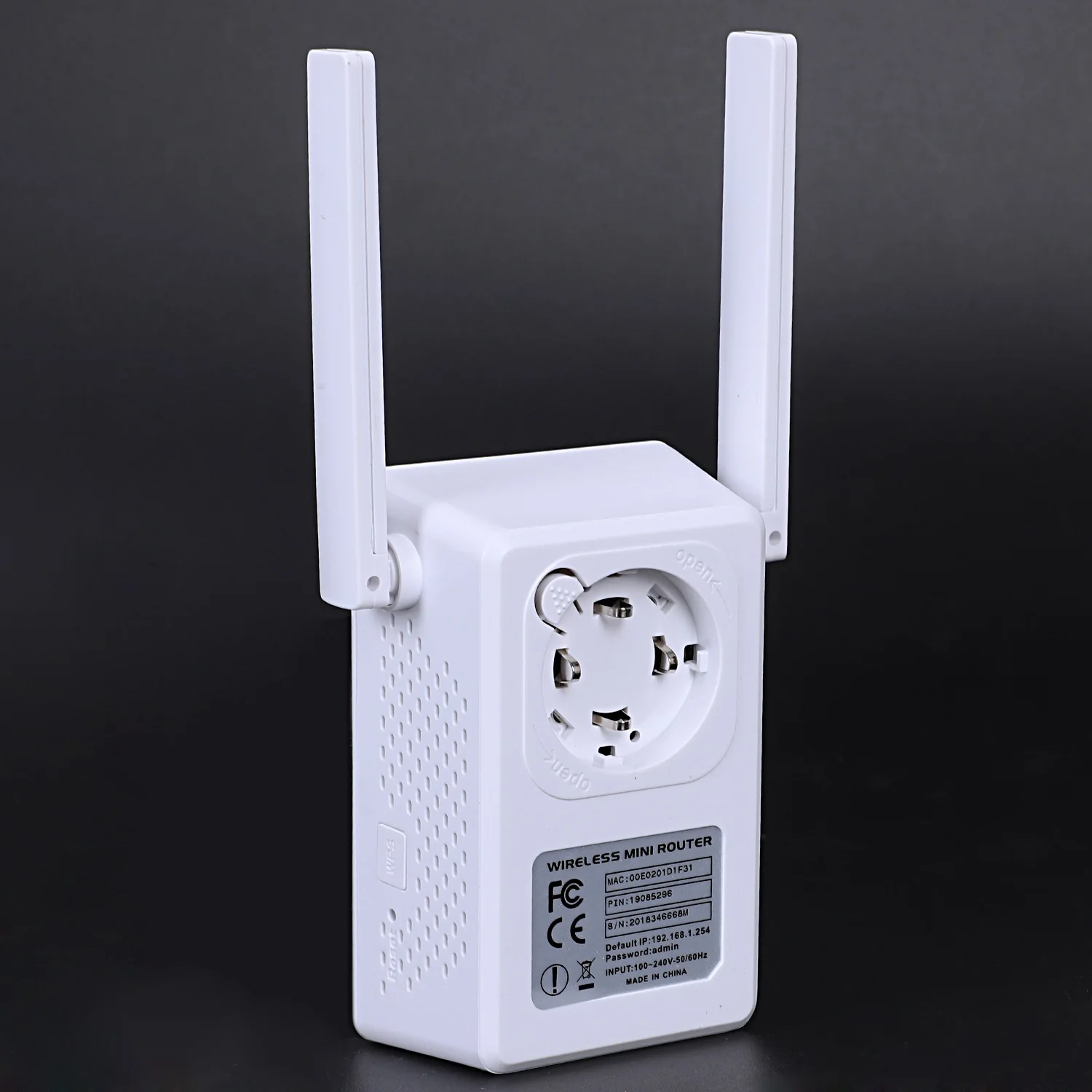 Высокая скорость 300 Мбит/с беспроводной Wi-Fi ретранслятор диапазон маршрутизатор усилитель расширитель