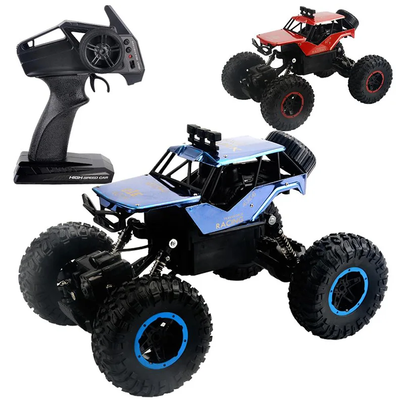 

Alloy 2.4G Rc Off-Road Vehicle 1:14 Four-Wheel Drive Charging Remote Control Climbing Car Kids Car Toy Birthday Gifts