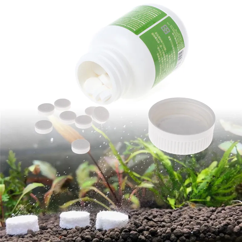 Аквариум CO2 Tablet углекислый Fish Tank диффузор для воды водных растений Трава Fish Tank поставки C42