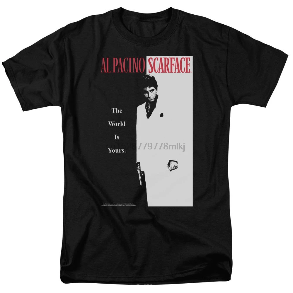 

Scarface Classic T-Shirt Sizes S-3X NEW 2019 New Pure Cotton Short Sleeves Hip Hop Fashion Mens T Shirt