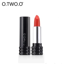 

O.TWO.O Matte Lipstick 12 Colors lips makeup Long Lasting Velvet Silky Lipstick Sexy Moisturizer Cosmetics