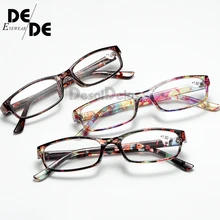 Очки для чтения мужские модные прозрачные линзы пластиковые очки для глаз легкие женские цветные очки для пресбиопических очков диоптрическая Лупа