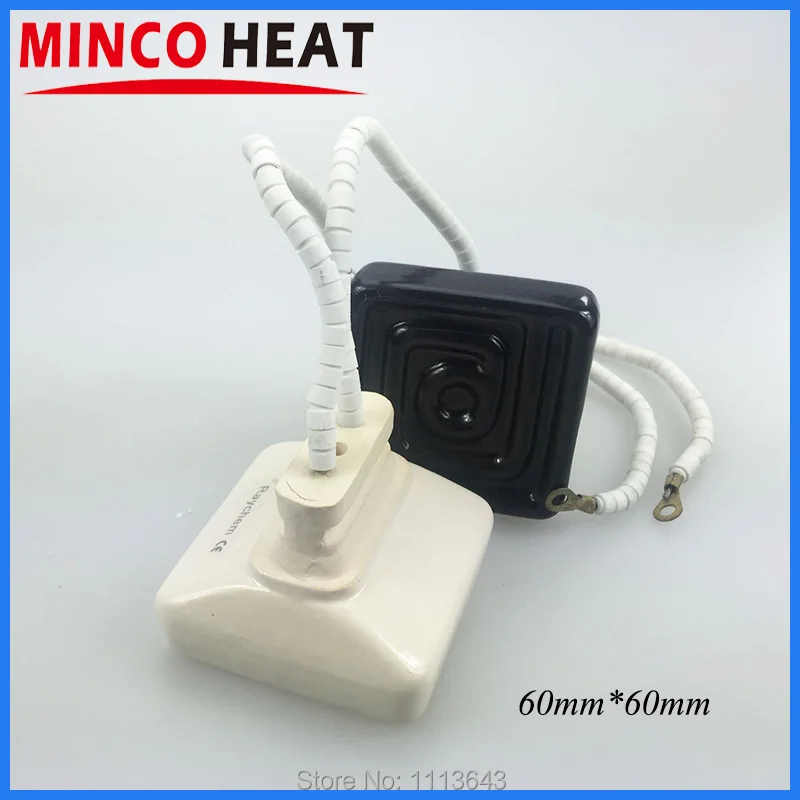 

60 * 60 mm Vacuum Injection Molding Machine Repair Far-infrared Ceramic Heating Plate Ceramic Heater