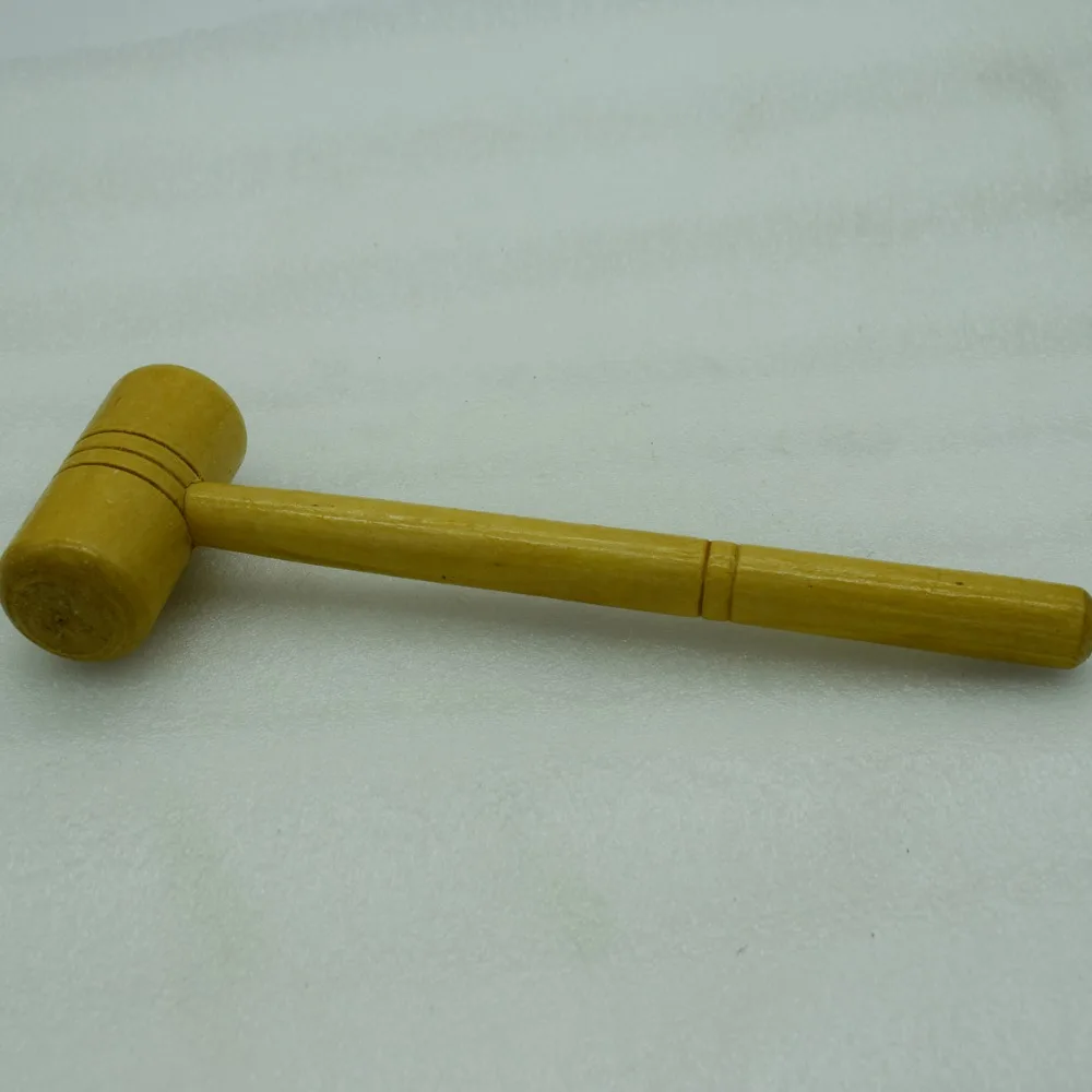 wooden hammer craft Carving making Hammer jewelry tools and equipment
