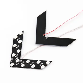 

14 SMD Car Arrow Light Windshield Lamp Panel Rear View Mirror Indicator Truck Motorcycle