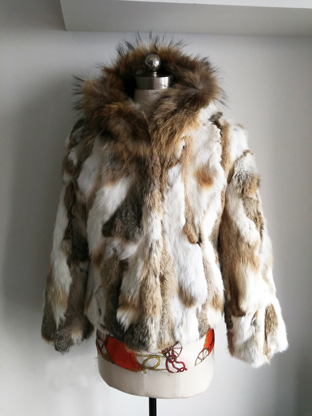 real fur hood