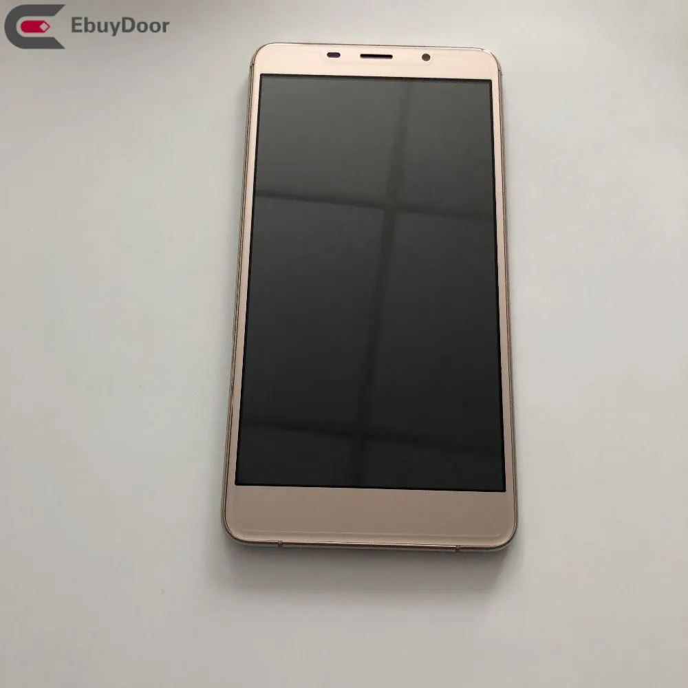 Б/у ЖК-дисплей Экран дисплея + сенсорный экран рамка для Leagoo M8 MT6737 4 ядра 5 7 дюймов
