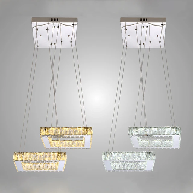 Chandelier Light Fixture Crystal Stainless Steel Led Lighting Ac110 Chandelier Light Fixture Crystal Stainless Steel Led Lighting Ac110 240v Driver With Controllor Dimmer Modern