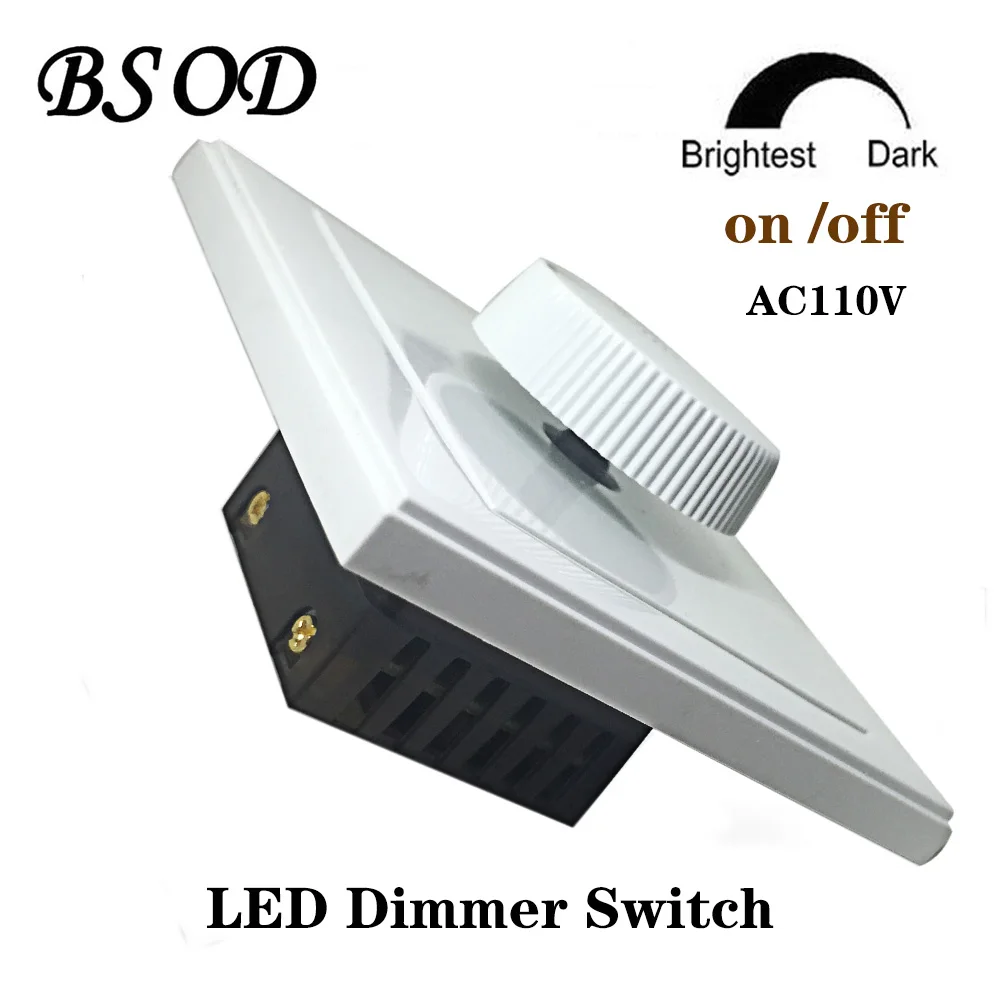 BSOD LED Dimmer Switch AC110V 144W Adjustable the LED Product