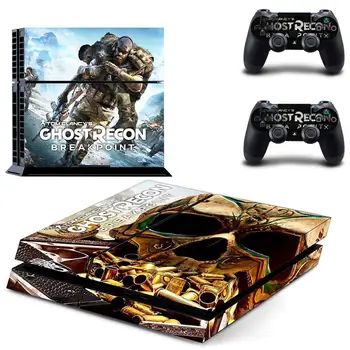 

Tom Clancy’s Ghost Recon: Breakpoint PS4 Skin Sticker Decal For Sony PlayStation 4 Console and 2 Controllers PS4 Skin Sticker